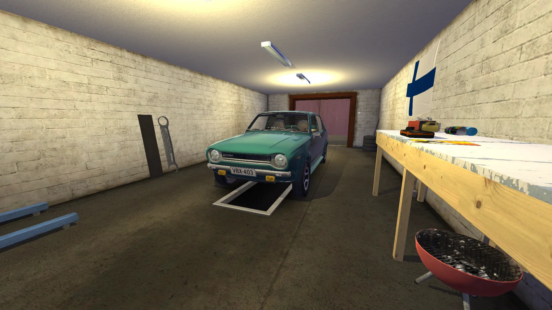 My Summer Car "Сохранение - Улучшеная Сатсума, 100 тысяч марок. Сюжет не тронут"