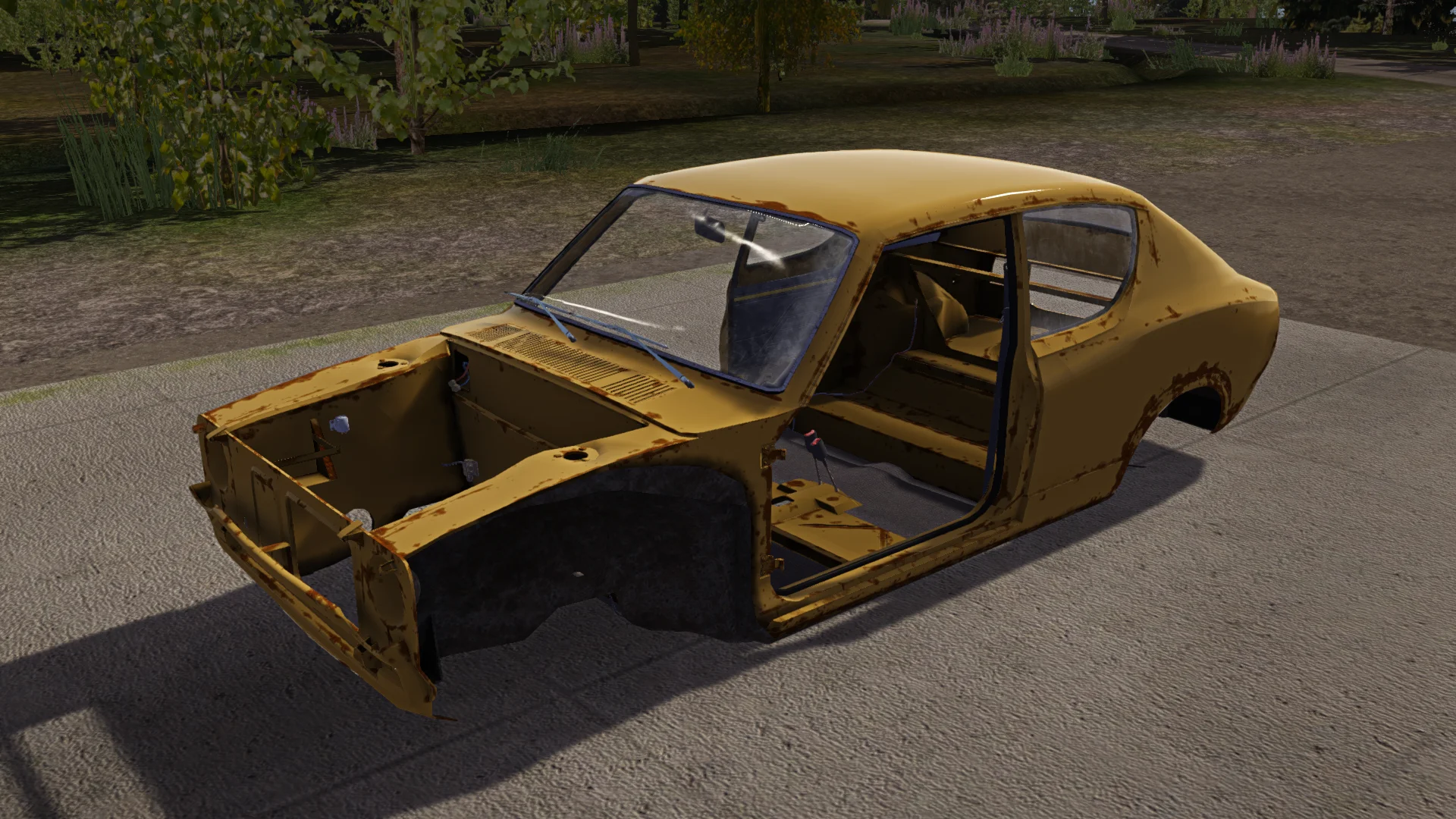 My Summer Car "Сохранение - Сатсума для сборки, 3000 марок, сюжет не тронут"