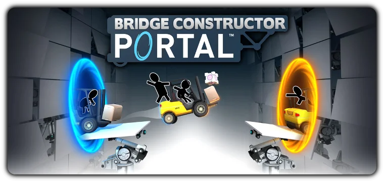 Bridge Constructor Portal "Сохранение - Игра пройдена"