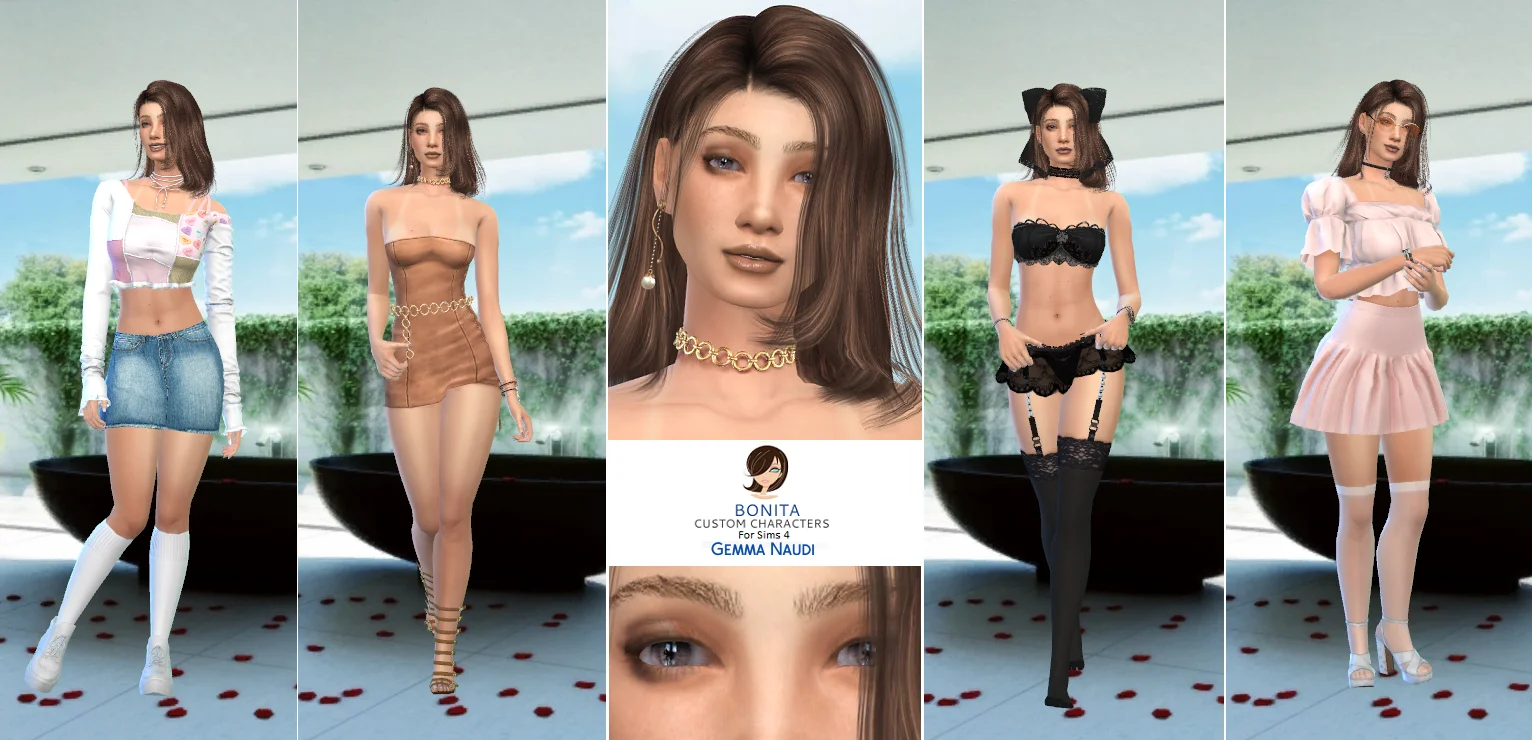 The Sims 4 "Персонаж - Джемма Науди"