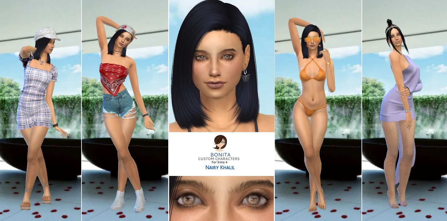 The Sims 4 "Персонаж - Наири Халил"