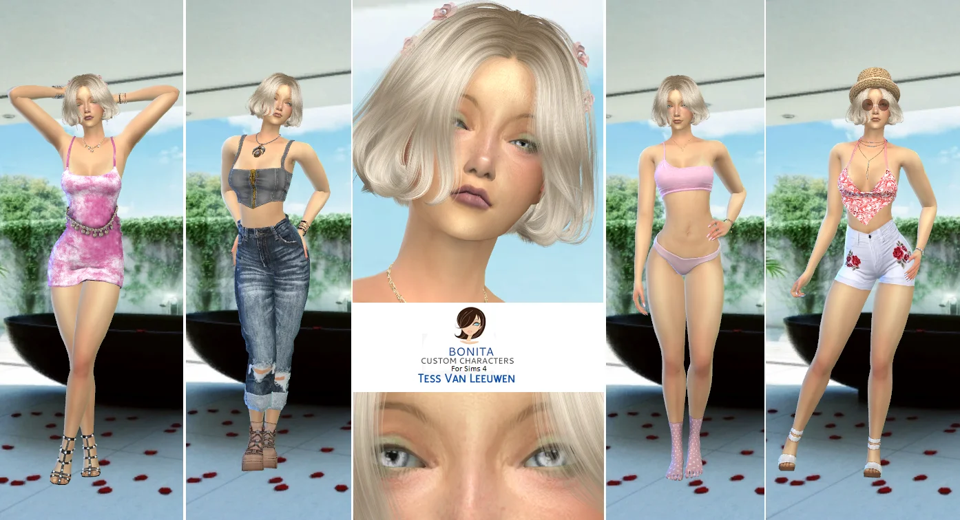 The Sims 4 "Персонаж - Тесс Ван Леувен"